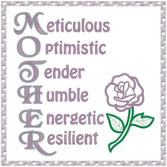 Mother's Day Gift Pillow Cover- Embroidered & Personalized Throw Pillow Cover. - Picture 9 of 13